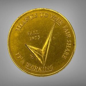 VINTAGE 1973 MARDIS GRAS COIN